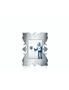 iPLEX Design - ""VIVIANNE"" Portafoto silver - 18x23x8 cm