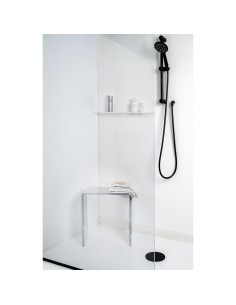 iPLEX Design - Clio Sgabello Trasparente in plexiglass - 41x46x22 cm 2