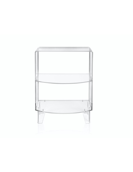 iPLEX Design - Mobiletto ""KASPER"" - Trasparente - 60x80x43 cm
