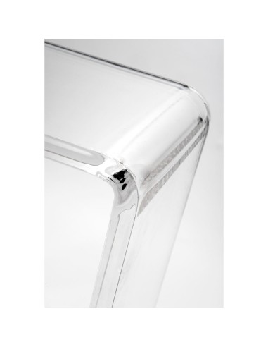 iPLEX Design - Clio Sgabello Trasparente in plexiglass - 41x46x22 cm