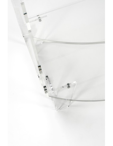 iPLEX Design - Mobiletto ""KASPER"" - Trasparente - 60x80x43 cm
