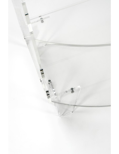 iPLEX Design - Mobiletto ""KASPER"" - Trasparente - 60x80x43 cm
