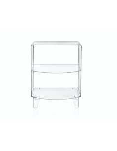 iPLEX Design - Mobiletto ""KASPER"" - Trasparente - 60x80x43 cm
