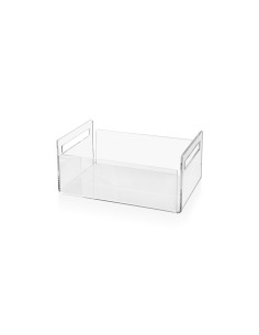 iPLEX Design - ""BON TON"" Portafrutta Trasparente - 29x13x21 cm