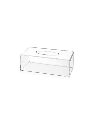 iPLEX Design - ""KLEENY"" Porta kleenex Trasparente - 24,5x9x12 cm