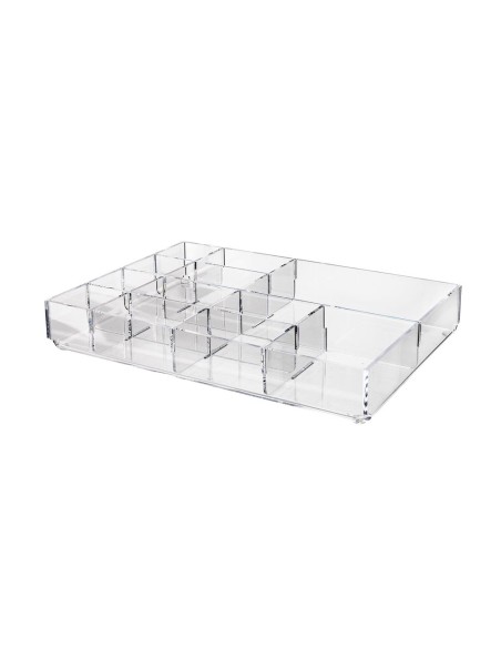 iPLEX Design - Violet Portagioie Trasparente in plexiglass - 26,5x4,5x17,5 cm