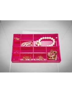 iPLEX Design - Violet Portagioie Fuxia in plexiglass - 26,5x4,5x17,5 cm 2