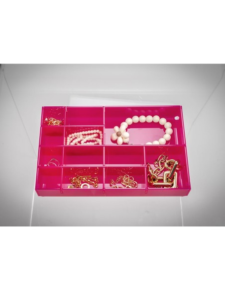 iPLEX Design - Violet Portagioie Fuxia in plexiglass - 26,5x4,5x17,5 cm