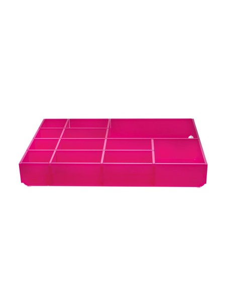 iPLEX Design - Violet Portagioie Fuxia in plexiglass - 26,5x4,5x17,5 cm