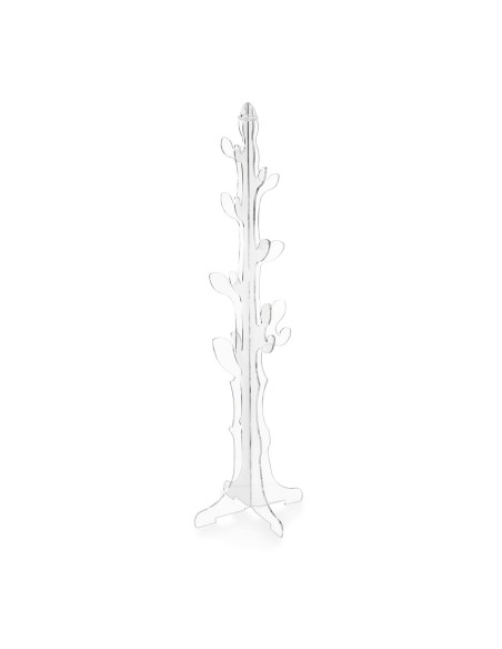 Iplex - Eywa Appendiabiti in plexiglass Trasparente, design moderno,. , made in Italy - 55x176x55 cm