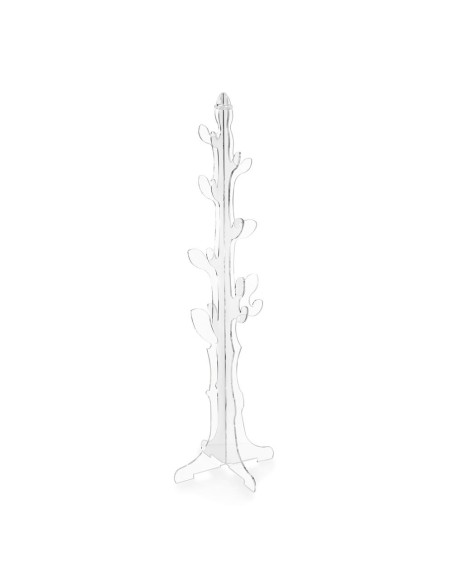 Iplex - Eywa Appendiabiti in plexiglass Trasparente, design moderno,. , made in Italy - 55x176x55 cm