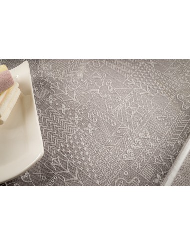 iPLEX Design - Vassoio Grande Navidad in plexiglass - Trasparente - 32x6x42,5 cm