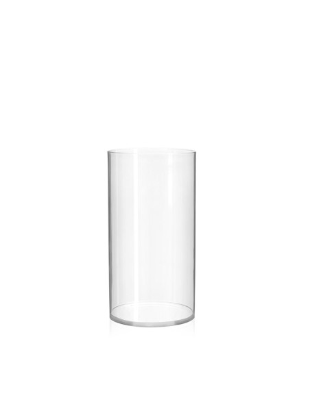 iPLEX Design - Tubitu Vaso Small in plexiglass - Trasparente - 12x25,5x12 cm