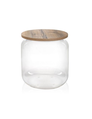 iPLEX Design - Tolino Rovere in plexiglass/legno - Trasparente/rovere - 38x42x38 cm