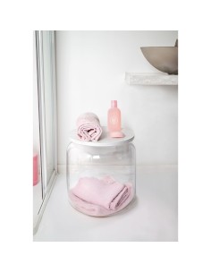iPLEX Design - Tolino Bianco Supremo in plexiglass/legno - Trasparente/ bianco - 38x42x38 cm 2