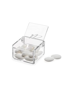 iPLEX Design - Scatolina Violet ""U, U"" Trasparente in plexiglass - 7x4,5x7 cm 2