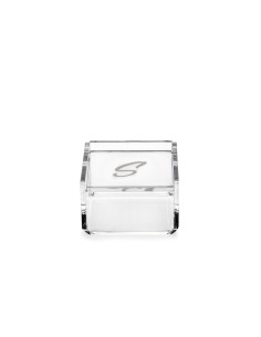 iPLEX Design - Scatolina Violet ""S, S"" Trasparente in plexiglass - 7x4,5x7 cm 2