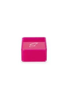 iPLEX Design - Scatolina Violet ""S, S"" Fuxia in plexiglass - 7x4,5x7 cm