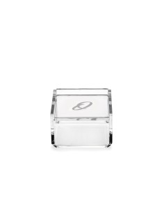 iPLEX Design - Scatolina Violet ""O, O"" Trasparente in plexiglass - 7x4,5x7 cm 2
