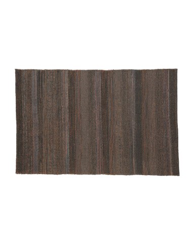 Blanc D' Ivoire - Tappeto Woodstock marrone 80% cuoio 20% cotone L 300xL 200 cm