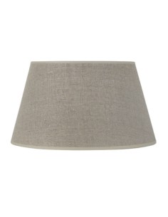 Paralume conico svasato lino naturale diam. cm 35