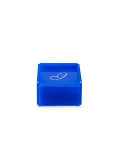 iPLEX Design - Scatolina Violet ""I, I"" Blu in plexiglass - 7x4,5x7 cm 2