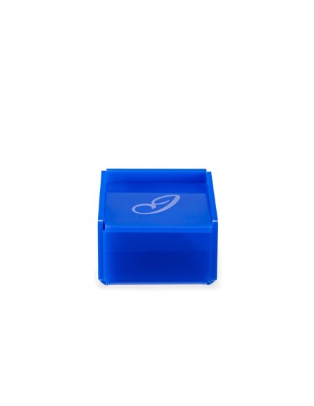 iPLEX Design - Scatolina Violet ""I, I"" Blu in plexiglass - 7x4,5x7 cm