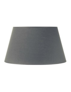 Paralume circolare in policotone grigio diam. cm 45