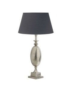 Lampada Ingrid in metallo nickel