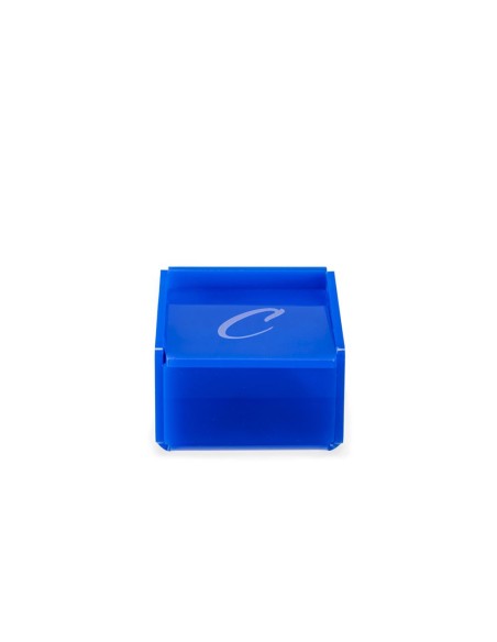 iPLEX Design - Scatolina Violet ""C, C"" Blu in plexiglass - 7x4,5x7 cm
