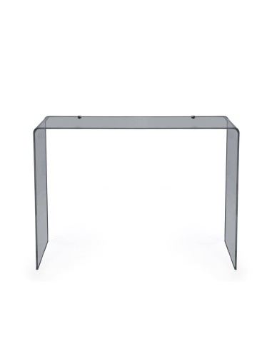 iPLEX Design - Milvio Consolle Fume' in plexiglass - grigio fumè - 100x75x33 cm