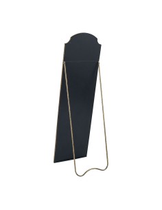 Blanc D'Ivoire - Specchio pieghevole MARGAUX in metallo dorato invecchiato - 50 x 170 cm 2