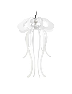 iPLEX Design - Jelly Sospensione Bianco Satinato in plexiglass - 50x76x50 cm 2