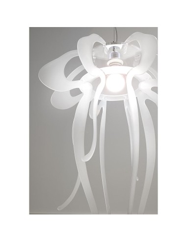 iPLEX Design - Jelly Sospensione Bianco Satinato in plexiglass - 50x76x50 cm