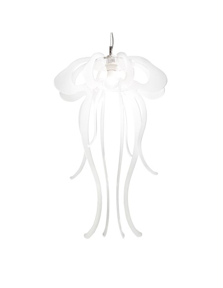 iPLEX Design - Jelly Sospensione Bianco Satinato in plexiglass - 50x76x50 cm