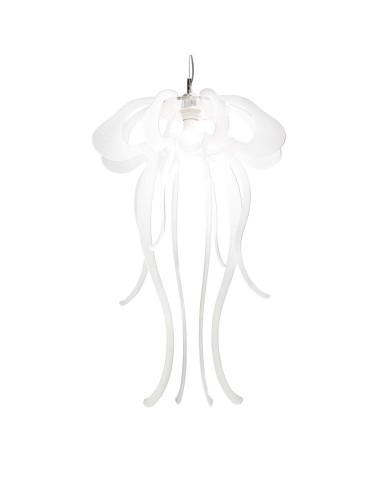 iPLEX Design - Jelly Sospensione Bianco Satinato in plexiglass - 50x76x50 cm