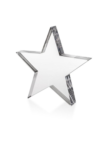 iPLEX Design - Istar H.250 Trasp. in plexiglass - Trasparente - 26x25x3 cm