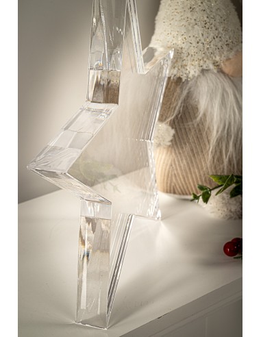 iPLEX Design - Istar H.250 Trasp. in plexiglass - Trasparente - 26x25x3 cm