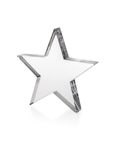 iPLEX Design - Istar H.250 Trasp. in plexiglass - Trasparente - 26x25x3 cm