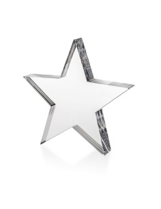 iPLEX Design - Istar H.150 Trasp. in plexiglass - Trasparente - 15,5x15x3 cm 2