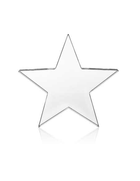 iPLEX Design - Istar H.150 Trasp. in plexiglass - Trasparente - 15,5x15x3 cm