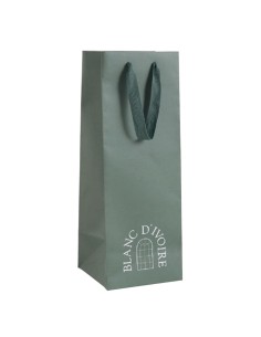 Blanc D' Ivoire - Shopper in carta con logo cm 18 x 18 x 50h