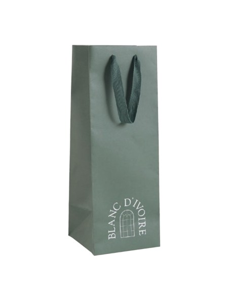 Blanc D' Ivoire - Shopper in carta con logo cm 18 x 18 x 50h