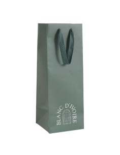 Blanc D' Ivoire - Shopper in carta con logo cm 18 x 18 x 50h 2