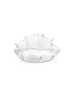 iPLEX Design - I-Pet Cuccia Drappeggi Tonda Trasparente in plexiglass - 50x21x50 cm 2