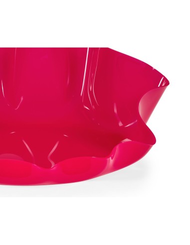 iPLEX Design - I-Pet Cuccia Drappeggi Ovale Fuxia in plexiglass - 79x22x63 cm