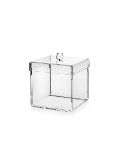 iPLEX Design - Haku Small Trasparente in plexiglass - 17,5x20x17,5 cm