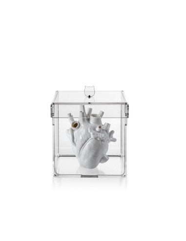 iPLEX Design - Haku Small Trasparente in plexiglass - 17,5x20x17,5 cm