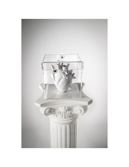 iPLEX Design - Haku Small Trasparente in plexiglass - 17,5x20x17,5 cm