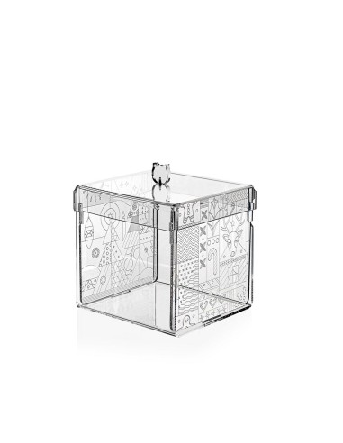 iPLEX Design - Haku Small Navidad in plexiglass - Trasparente - 17,5x20x17,5 cm